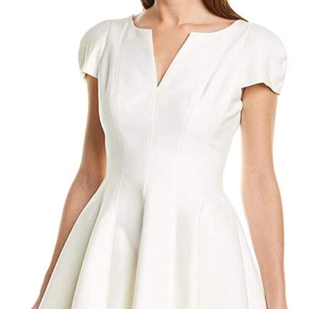 Ivory Halston Heritage Short Dress